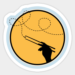 The Fly Catcher Sticker